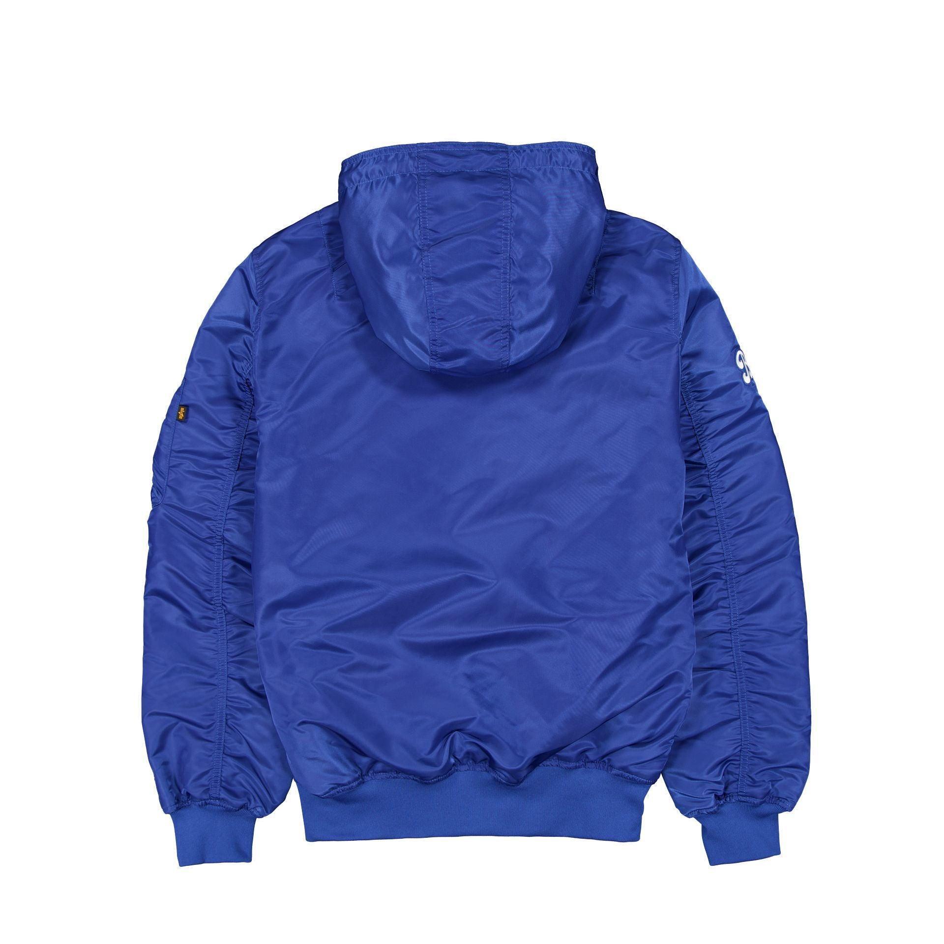 Alpha Industries x New York Mets L-2B Hooded Bomber Jacket Male Product Image