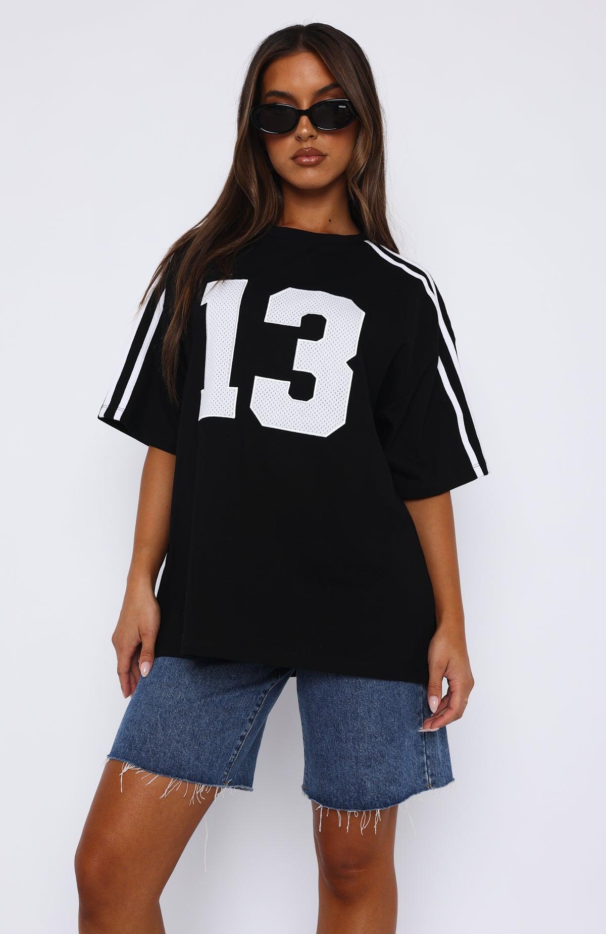 Always A Statement Oversized Tee Black Product Image