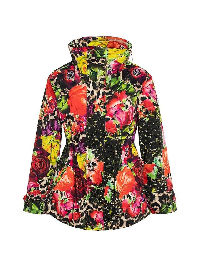 Womens Patterned Zip Jacket Product Image