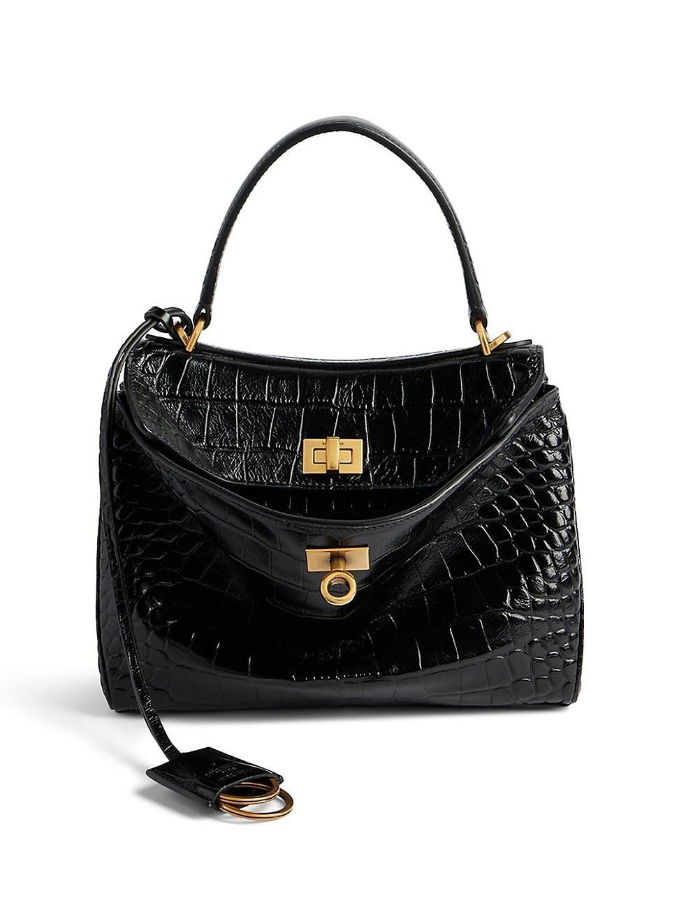 Womens Rodeo Mini Handbag Crocodile Embossed Product Image