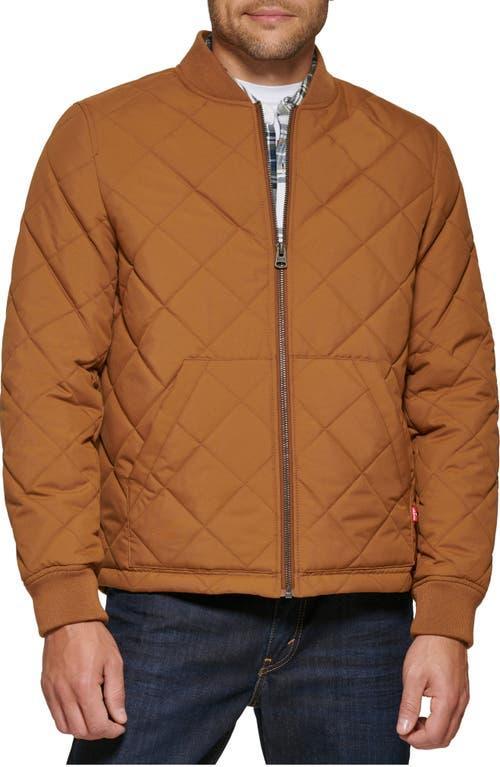 levis Diamond Quilted Bomber Jacket Product Image