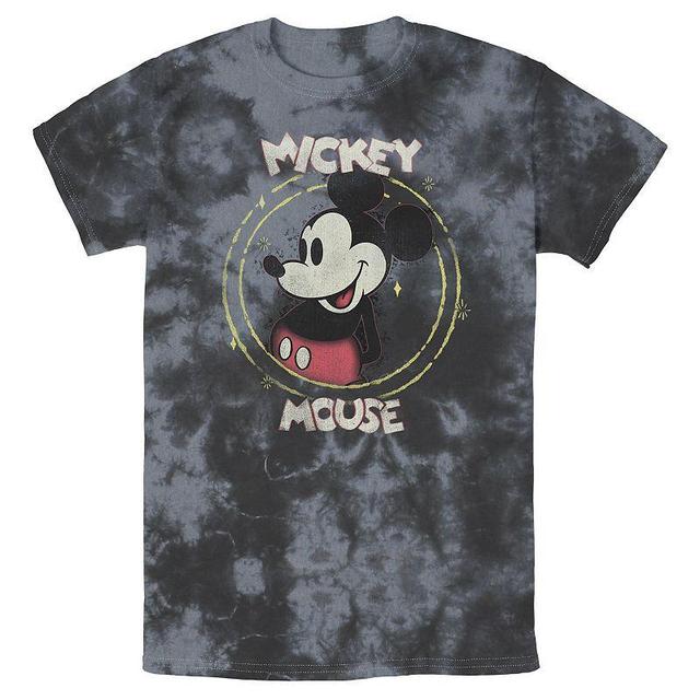 Mens Disney Mickey And Friends Spotty Mickey Mouse Portrait Wash Tee Multicolor Product Image