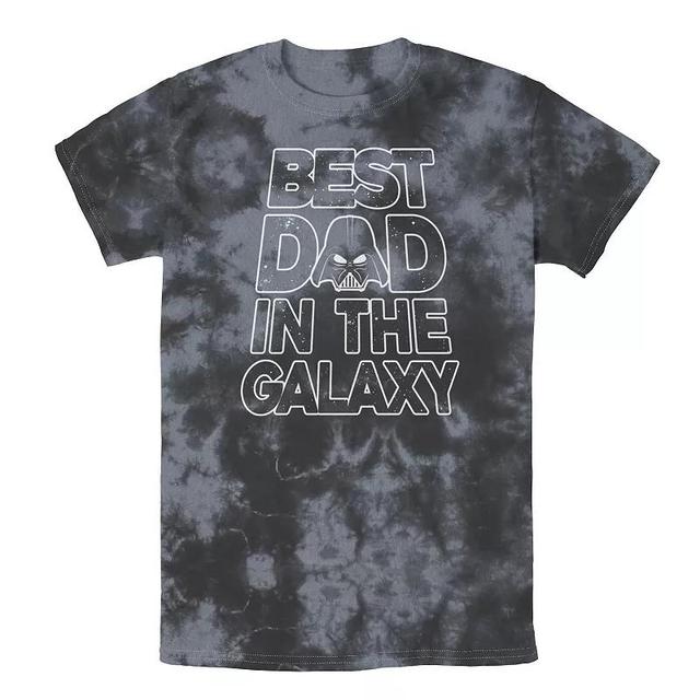 Mens Star Wars Vader Fathers Day Galaxys Best Tee, Boys Product Image