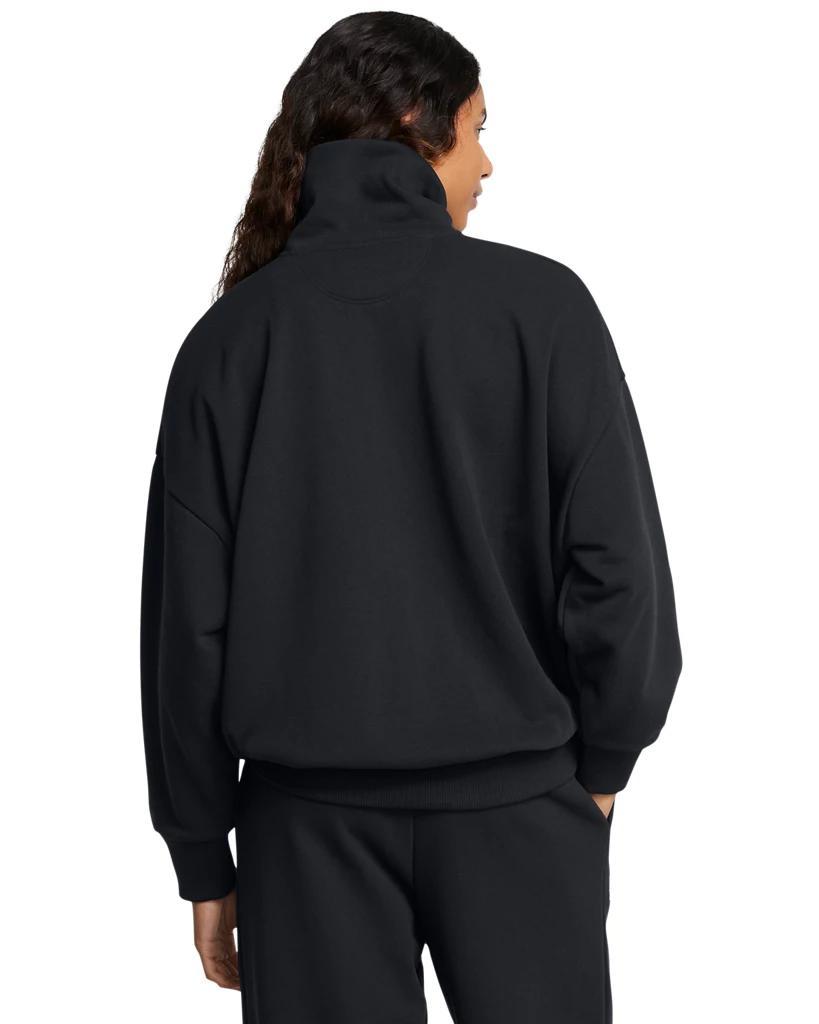 Women's UA Icon Heavyweight Terry Oversized ¼ Zip Product Image