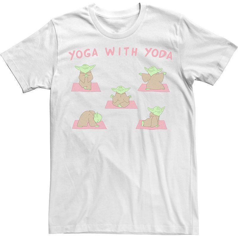 Mens Star Wars Yoga With Yoda Tee Product Image