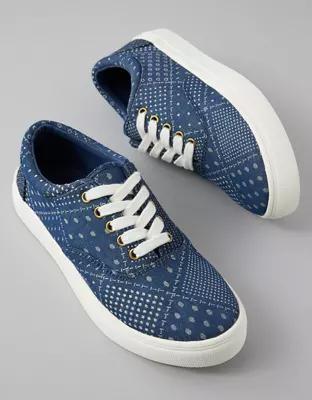 AE x Aerie Match Made In Denim Retro Denim Sneaker Product Image