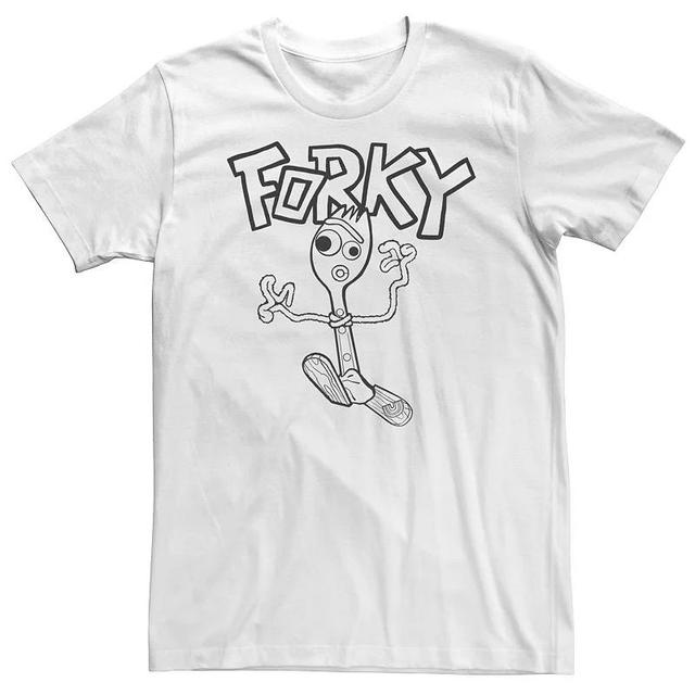 Big & Tall Disney / Pixar Toy Story Doodle Forky Tee, Mens Product Image