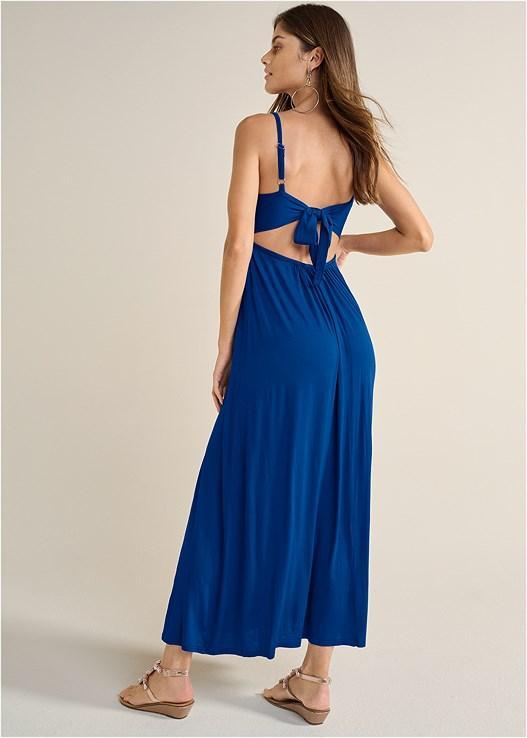 Open Tie-Back Maxi Dress product image