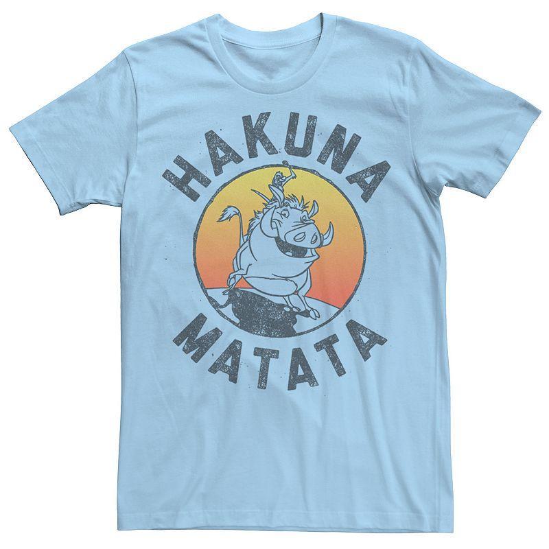 Mens Disney The Lion King Timon & Pumba Hakuna Matata Lifestyle Tee Product Image