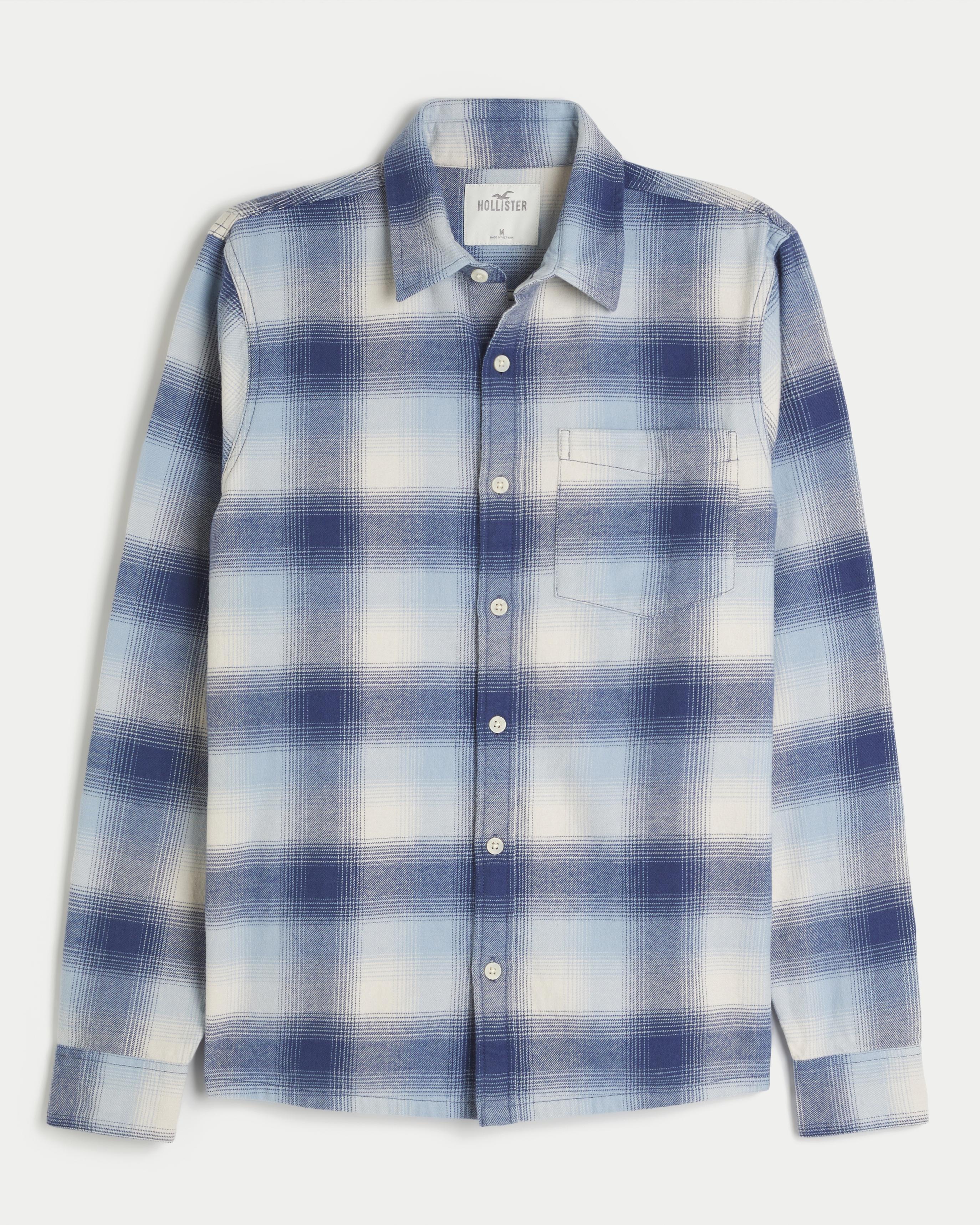 Flannel Button-Through Shirt Product Image