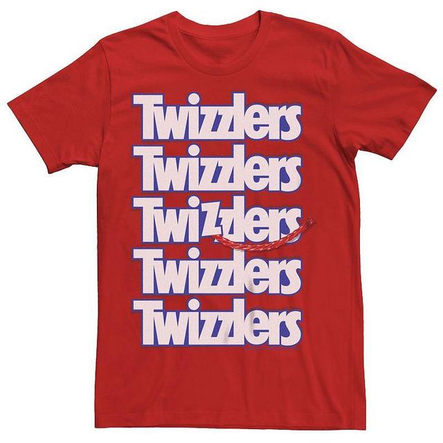 Mens Twizzlers Logo Stacked Graphic Tee Product Image