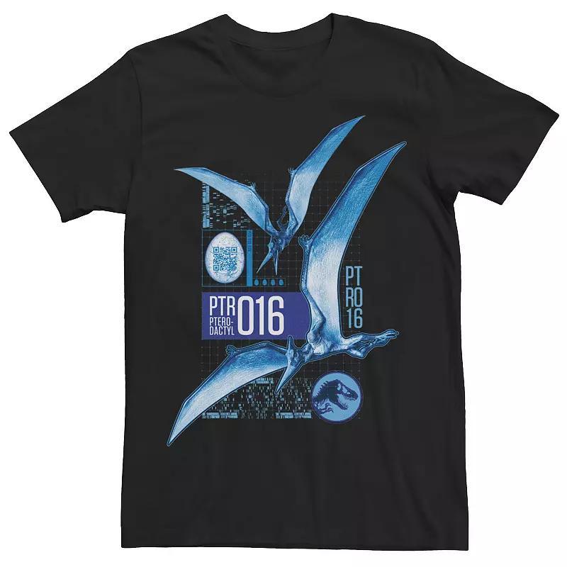 Mens Jurassic World: Fallen Kingdom Pterodactyl Scan Tee Product Image