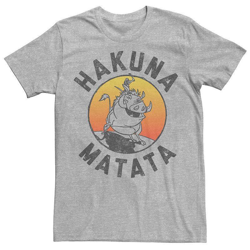 Mens Disney The Lion King Timon & Pumba Hakuna Matata Lifestyle Tee Product Image