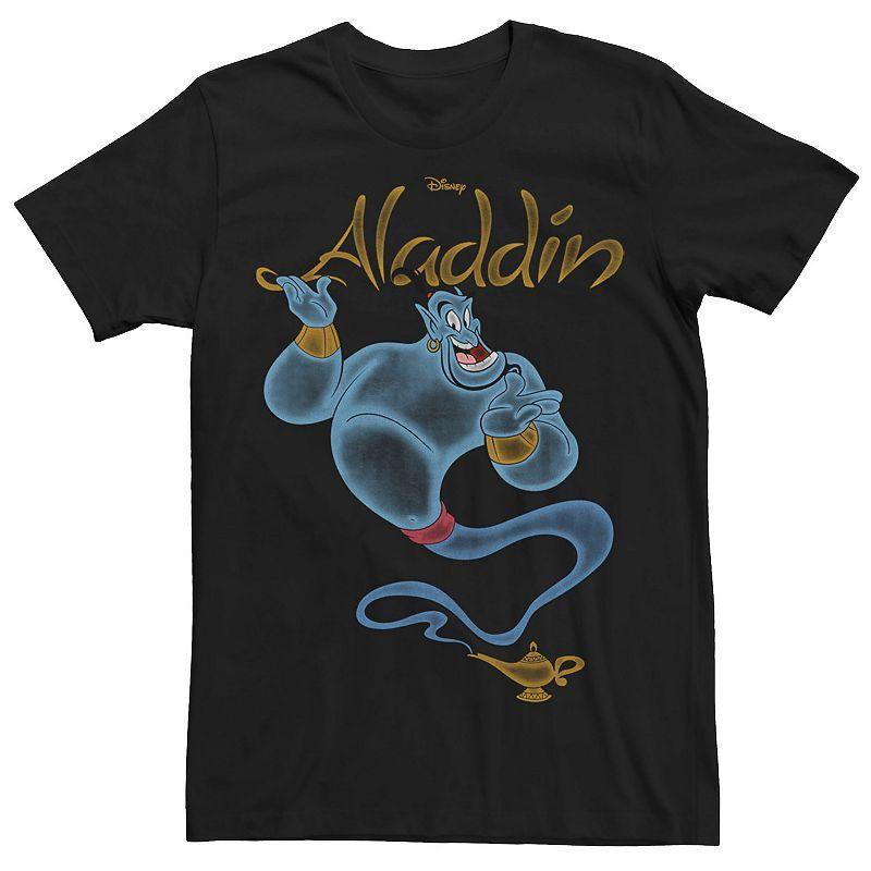 Mens Disney Aladdin Distressed Genie Floating Tee Product Image