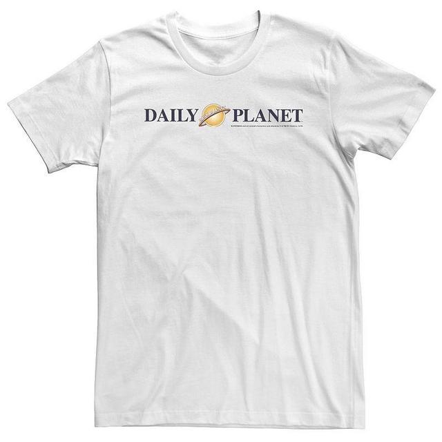 Big & Tall DC Comics Superman Daily Planet Text Logo Tee, Mens Product Image