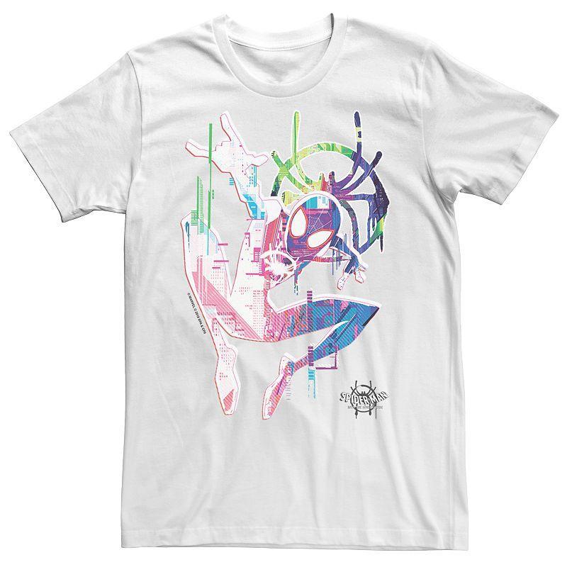 Mens Spider-Man Spider-Verse Tee White Product Image