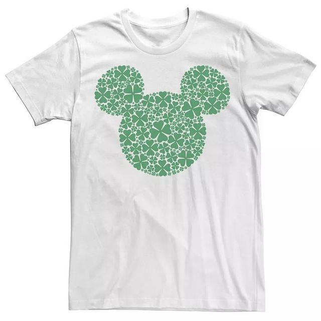 Big & Tall Disney Mickey & Friends St. Patricks Day Mickey Clovers Tee, Mens Product Image