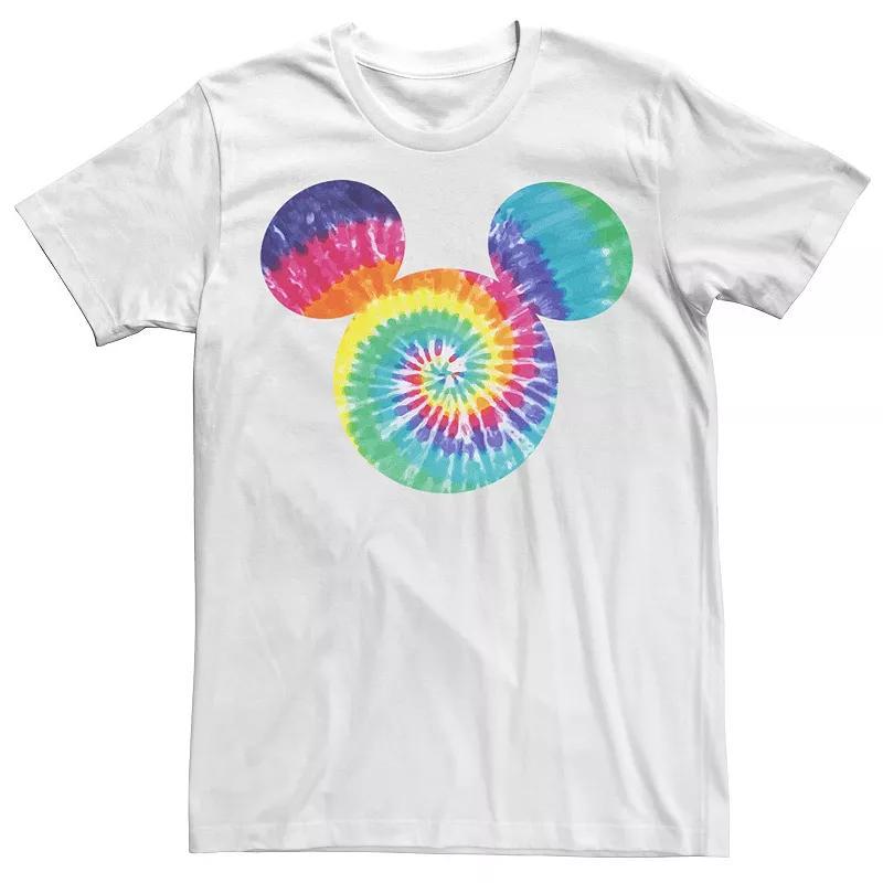 Big & Tall Disney Mickey & Friends Mickey Tie Dye Fill Tee, Mens Product Image