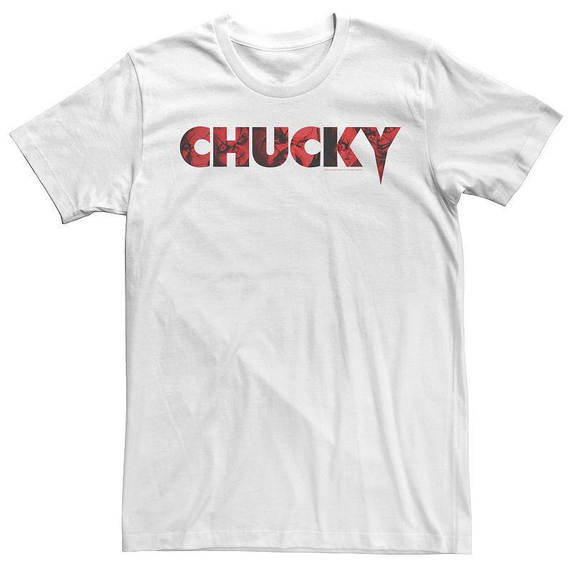 Mens Chucky Red Text Good Guys Doll Fill Tee Product Image