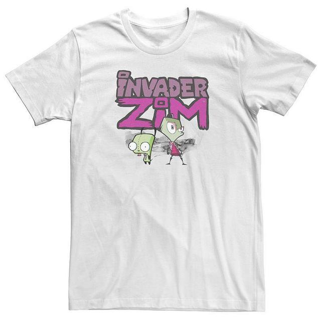 Mens Invader Zim and Gir Painted Logo Tee Product Image