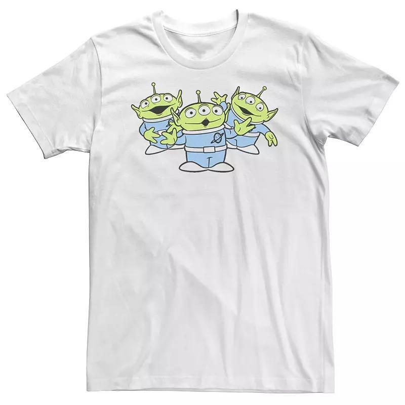 Big & Tall Disney / Pixar Toy Story Alien Trio Group Shot Tee, Mens Product Image