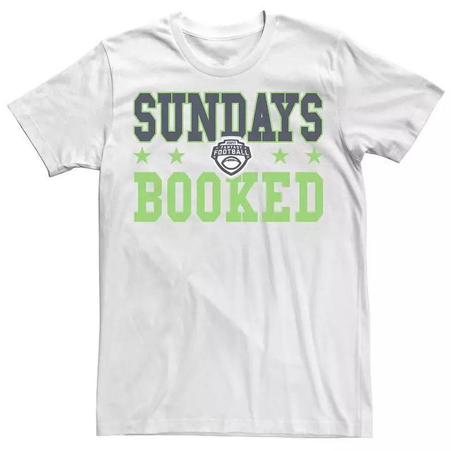 Mens ESPN Fantasy Football Sundays Booked Green Logo Tee Product Image