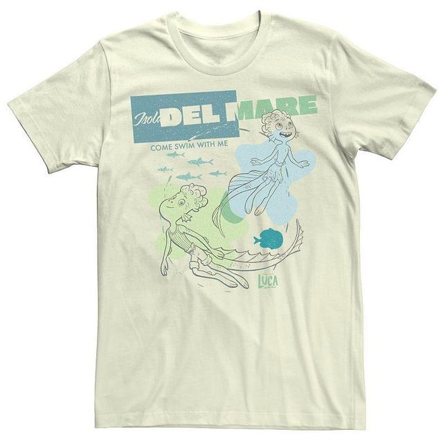 Disney / Pixars Luca Mens Isola Del Mare Come Swim With Me Tee Product Image