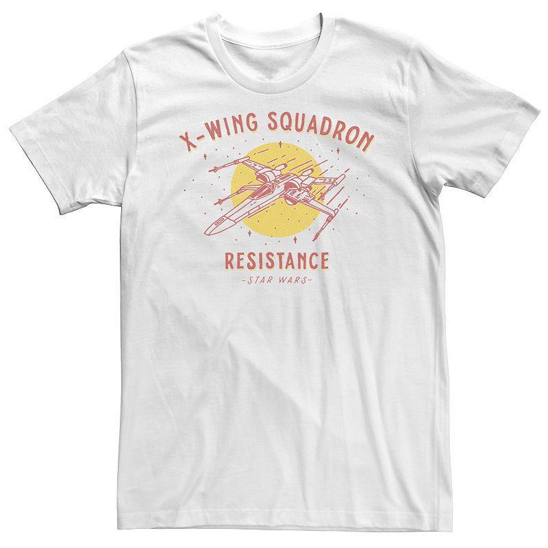 Big & Tall Star Wars The Rise of Skywalker X-Wing Squadron Tee, Mens Product Image