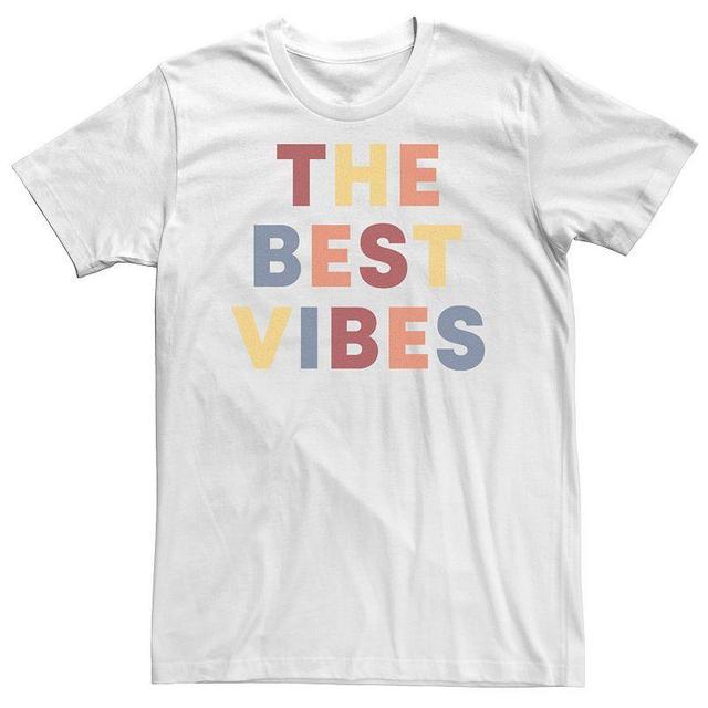 Big & Tall Fifth Sun The Best Vibes Colorful Tee, Mens Product Image