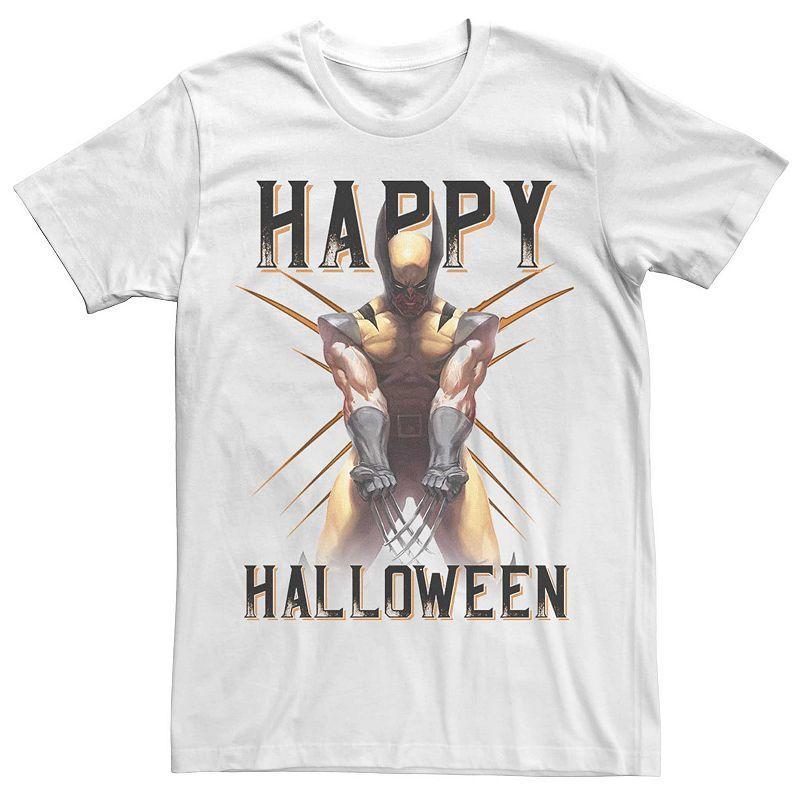 Mens Marvel Wolverine Happy Halloween Tee Product Image