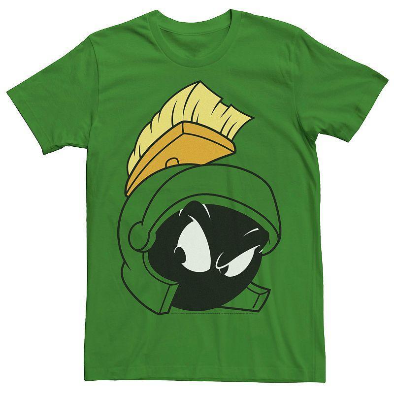 Mens Looney Tunes Marvin The Martian Attitude Head Shot Graphic Tee Product Image