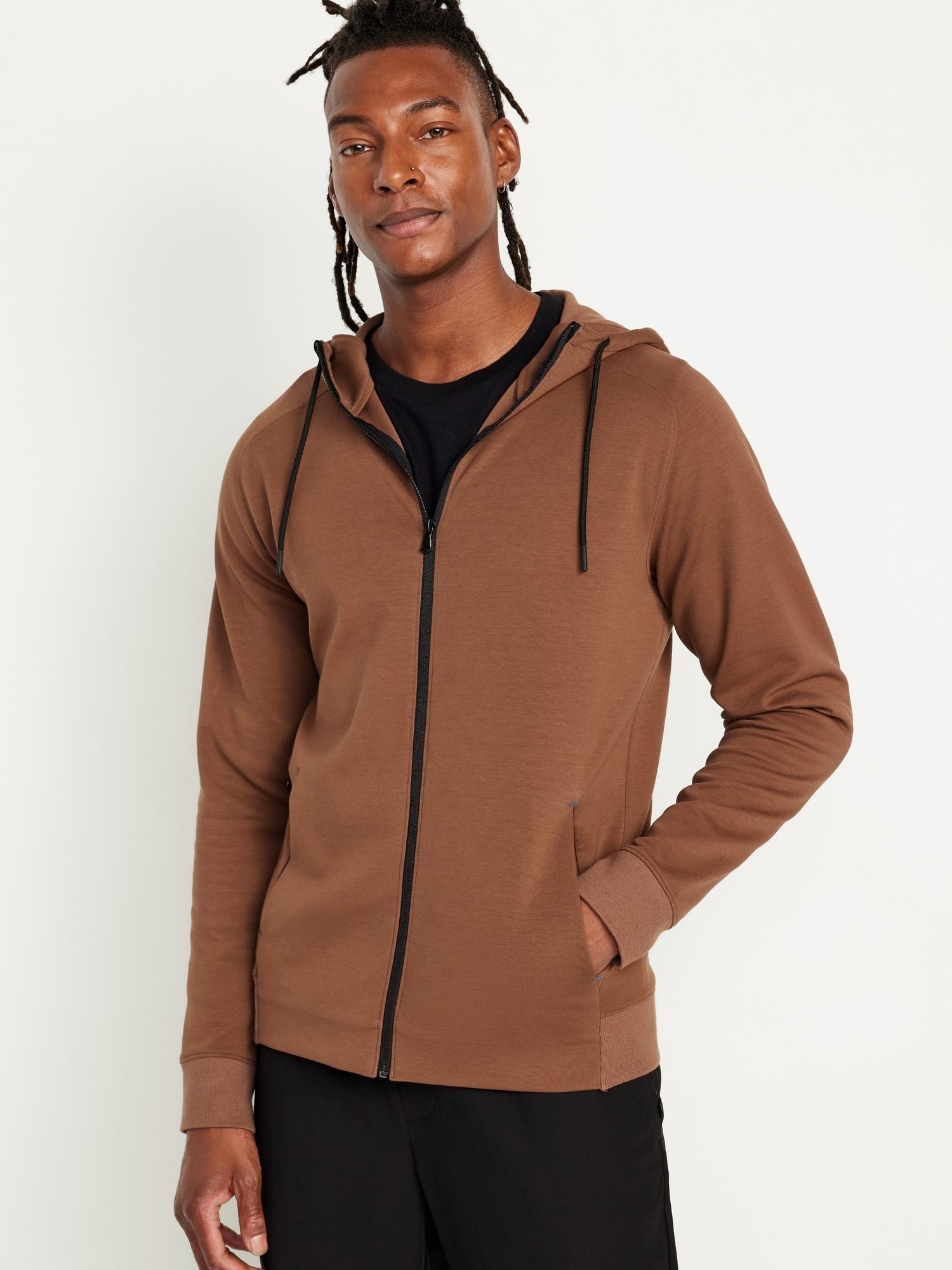 Dynamic Fleece Hidden-Pocket Zip Hoodie for Men Product Image