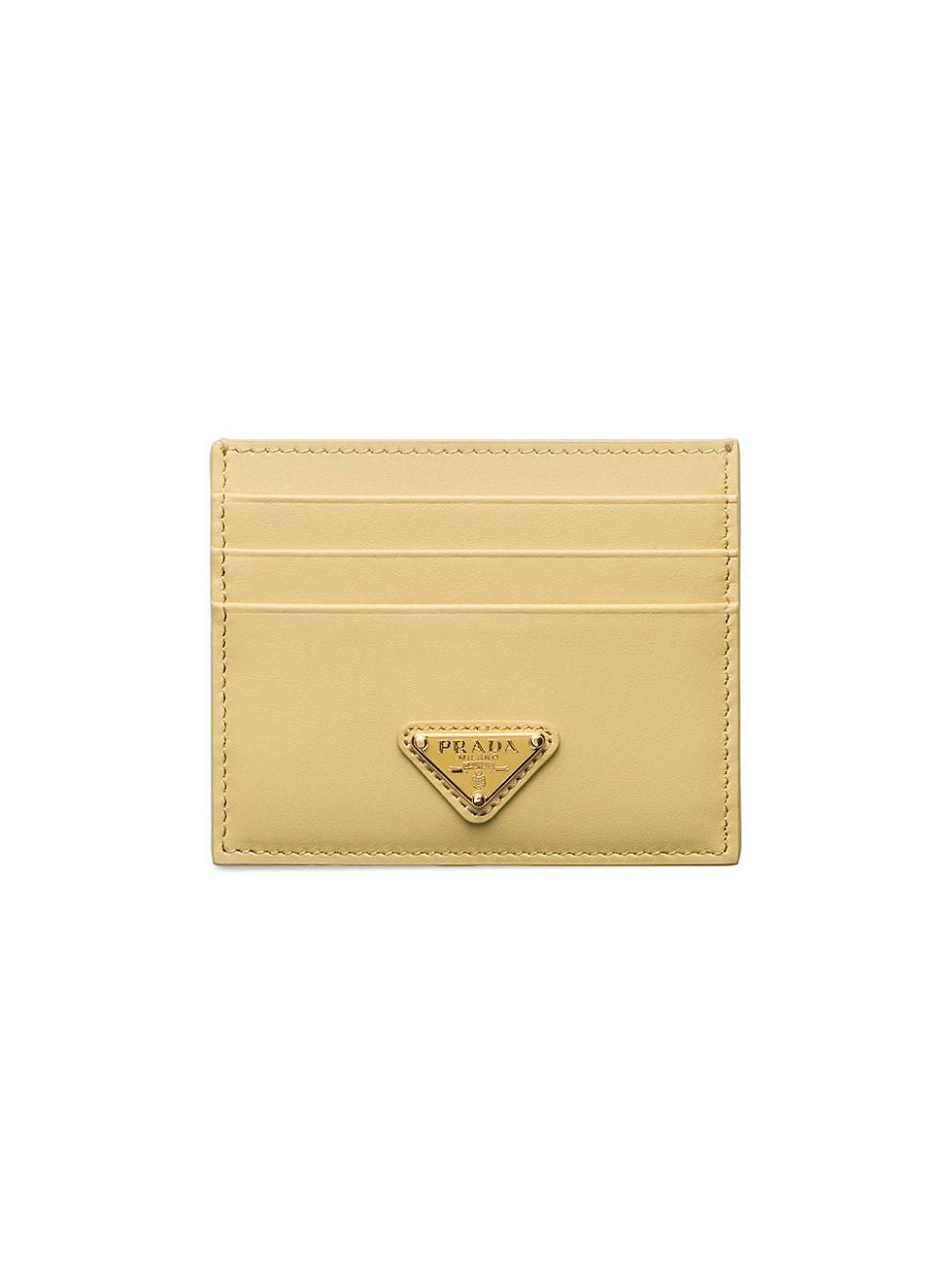 Womens Leather Card Holder Product Image