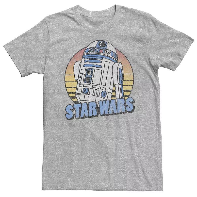 Big & Tall Star Wars R2-D2 Retro Portrait Tee, Mens Product Image