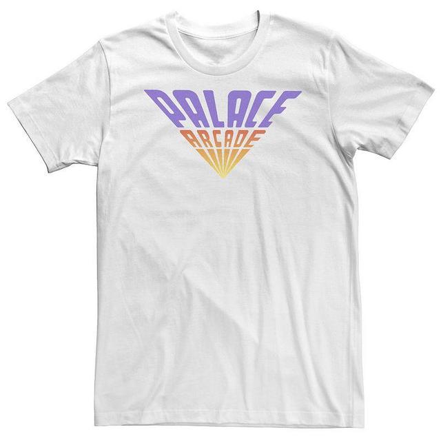 Big & Tall Stranger Things Palace Arcade Fading Logo Tee, Mens Product Image