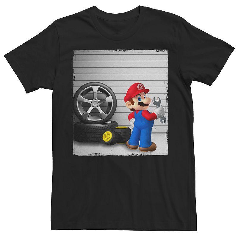 Mens Mario Kart Garage Tee Product Image