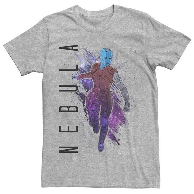 Mens Marvel Avengers Endgame Nebula Tee Athletic Grey Product Image