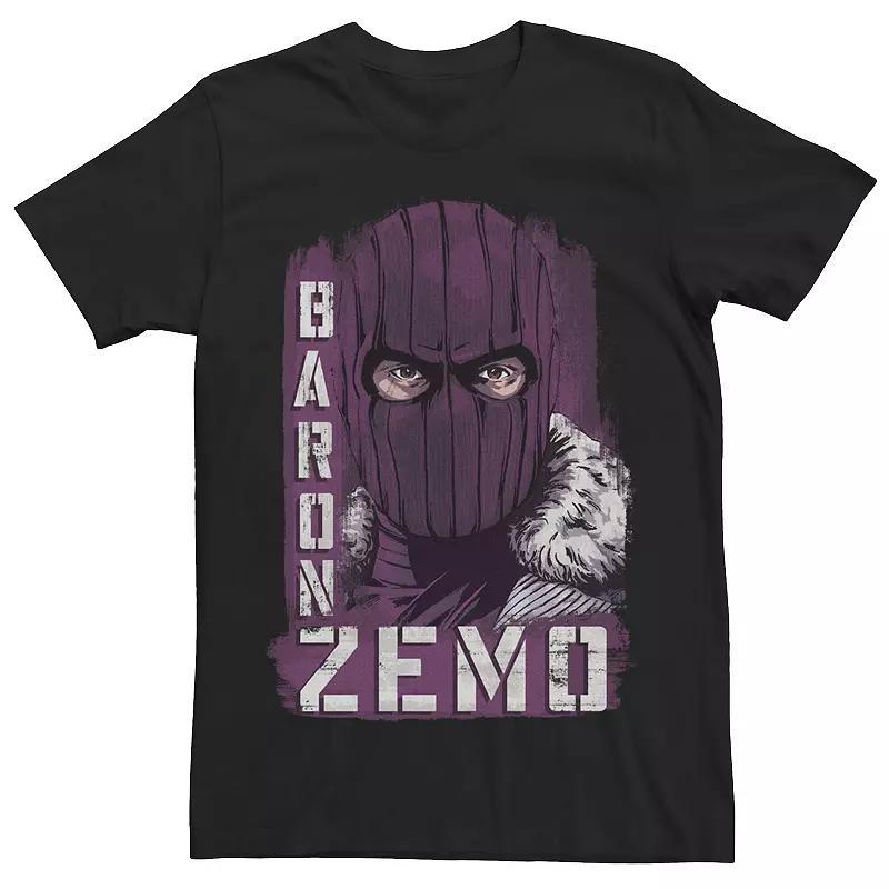 Mens Marvel The Falcon And The Winter Soldier Baron Zemo Portrait Tee Product Image