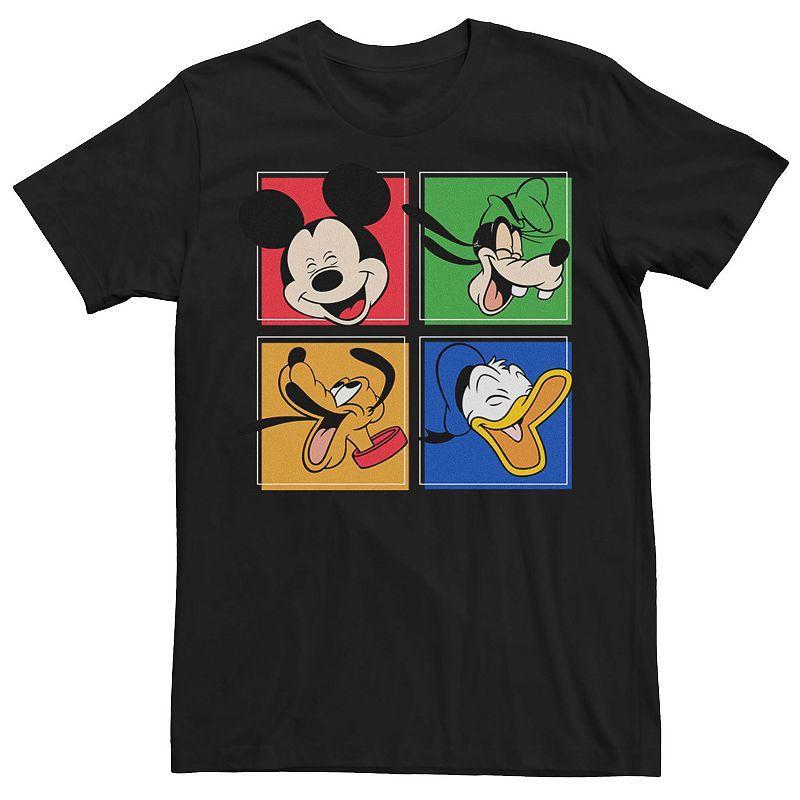 Disneys Mickey and Friends Mens Laughing Panels Tee Product Image