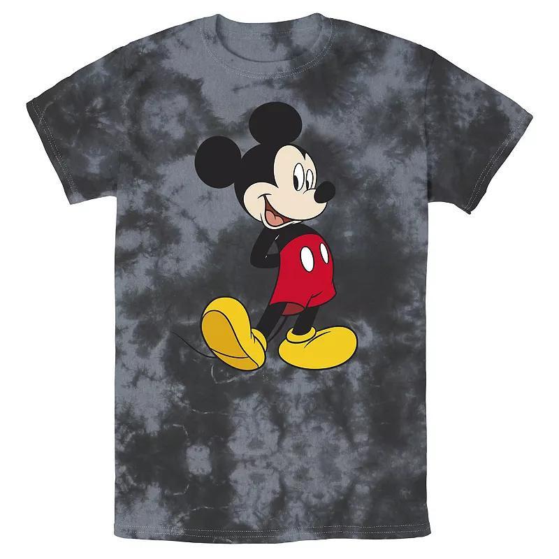 Disneys Mickey Mouse Mens Smiling Pose Wash Tee Product Image