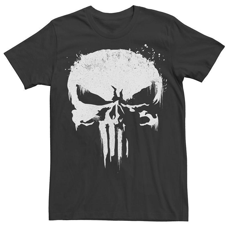 Mens Marvel The Punisher Graphic Tee Black Product Image