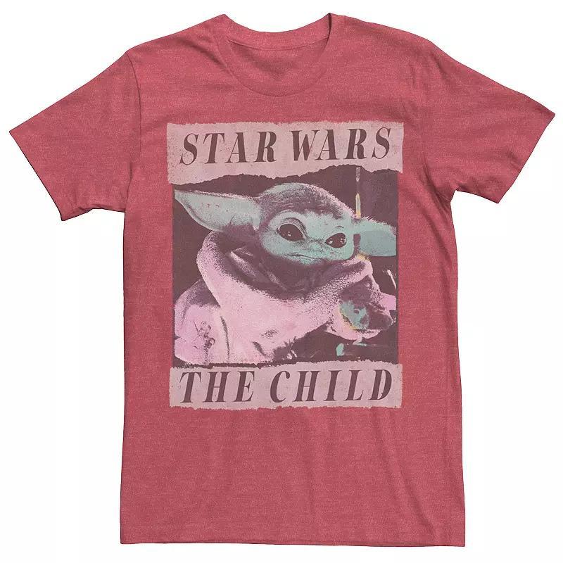 Mens Star Wars The Mandalorian The Child Ripped Poster Tee Product Image