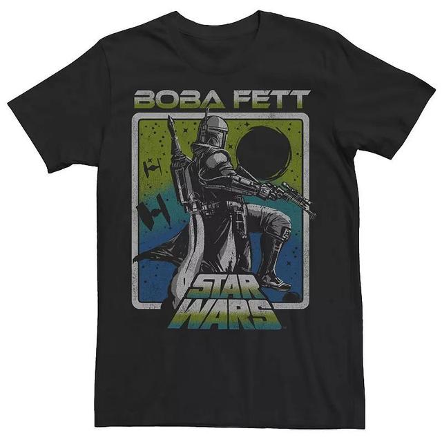 Mens Star Wars Boba Fett Boxed Sunset Tee Product Image