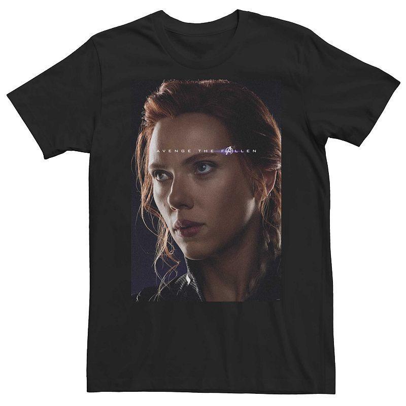 Mens Marvel Avengers Endgame Widow Avenge The Fallen Tee Product Image