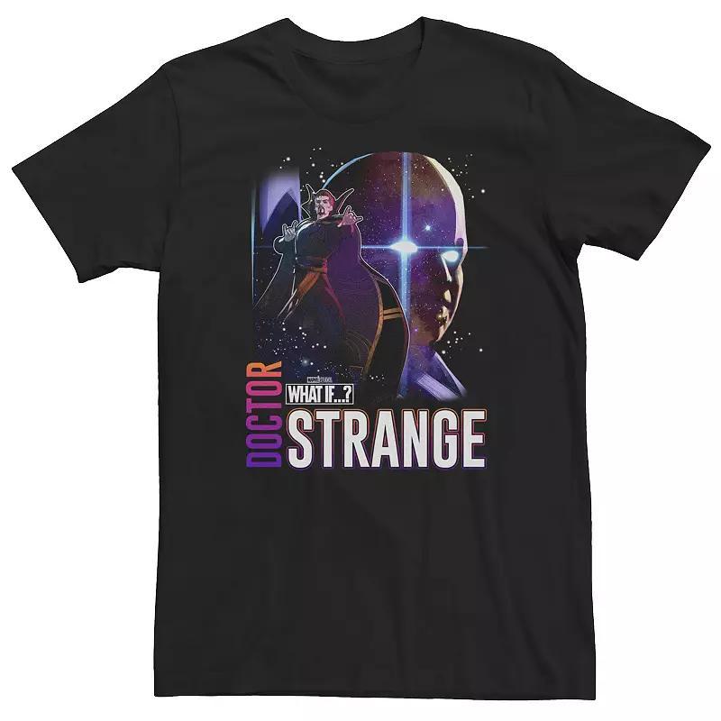 Big & Tall Marvel What If Doctor Strange and Watcher Poster Tee, Mens Product Image