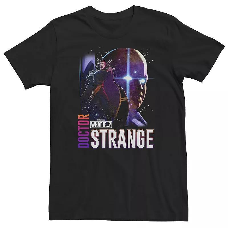 Big & Tall Marvel What If Doctor Strange and Watcher Poster Tee, Mens Product Image