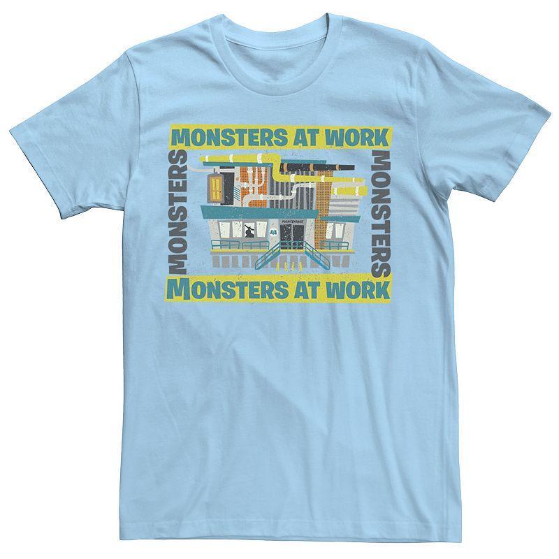 Mens Disney / Pixar Monsters At Work Building Logo Tee, Boys Product Image