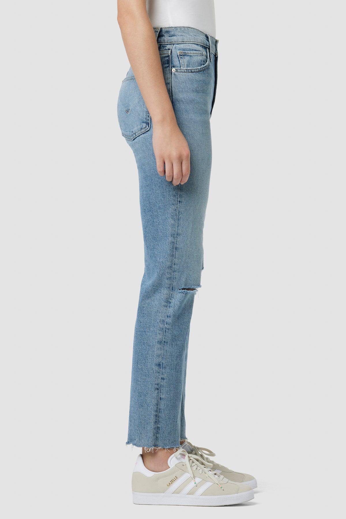 Remi High-Rise Straight Ankle Jean Female Product Image