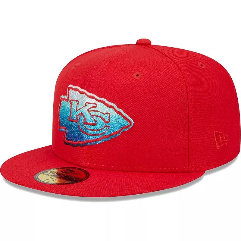 Mens New Era Kansas City Chiefs Gradient 59FIFTY Fitted Hat Product Image