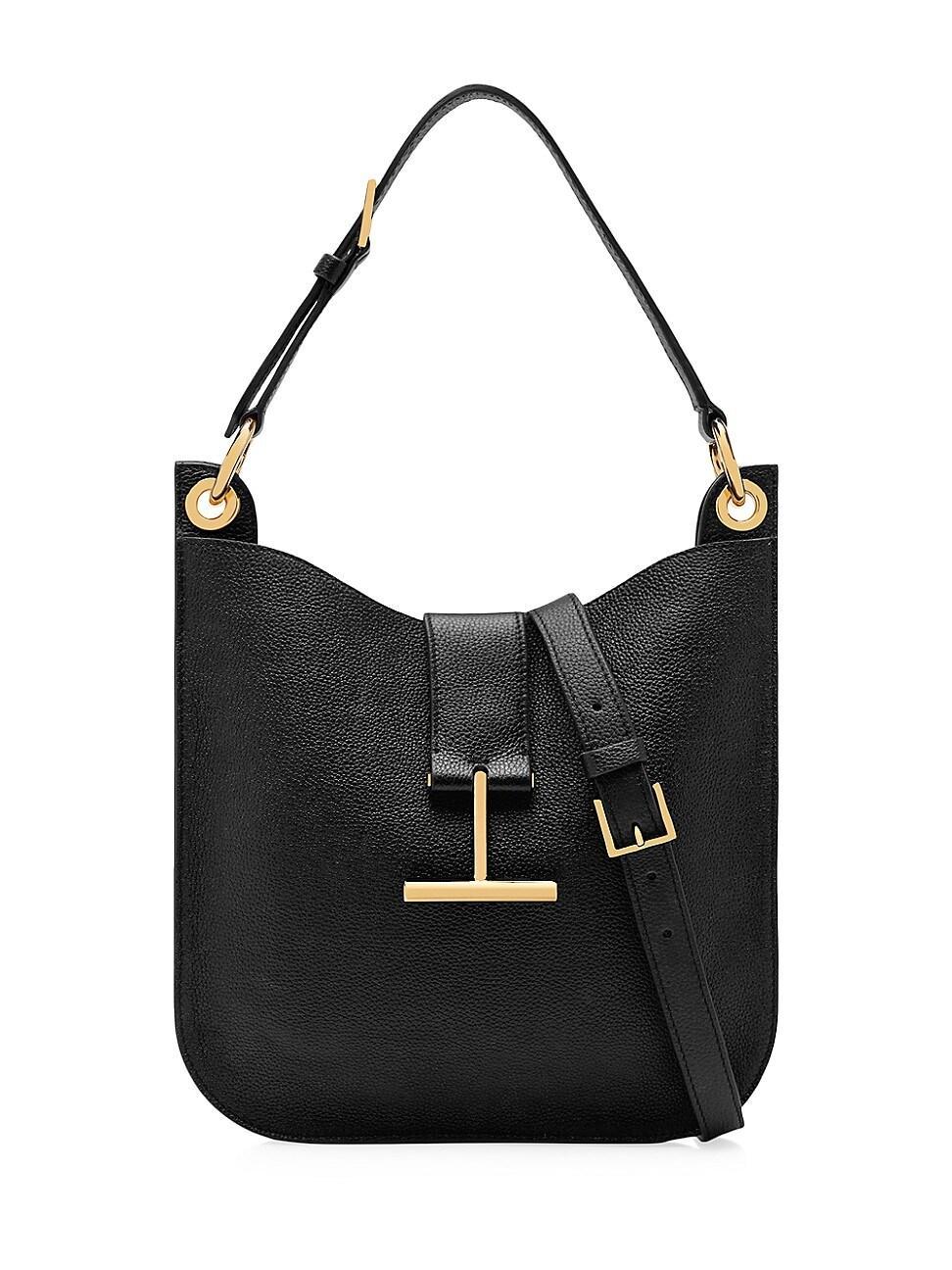 Tara Small Hobo Crossbody in Grained Leather Product Image